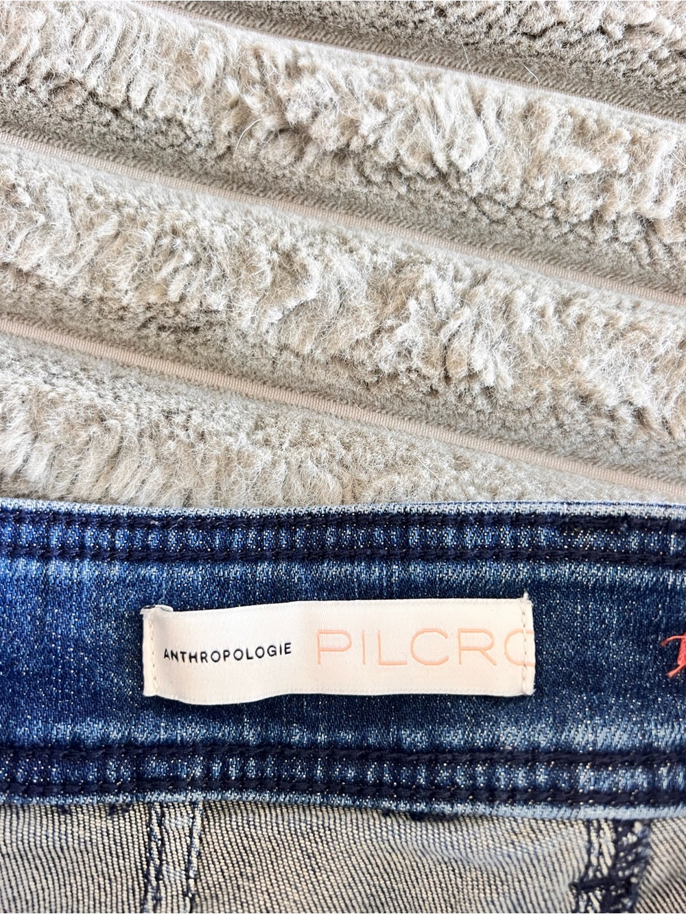Pilcro by Anthropologie Trouser Boot Cut Jean Dark Wash Size 26 - Picture 7 of 10